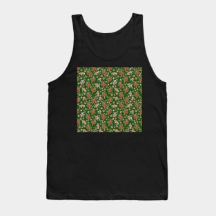Candy Canes and Gumnuts - An Australian Christmas Print Tank Top